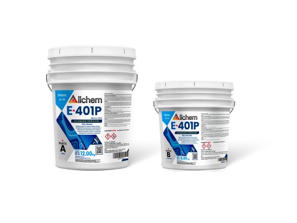 ALLCHEM ** E-401 004 KIT 18 KG ACABADO GRIS LAMINA